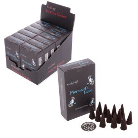 37185 Zeemeermin Liefde - Stamford Black Wierook Kegels