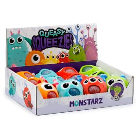 Queasy Squeezies Monstarz Monster Pluche Knijp Speelgoed Queasy Squeezies Monstarz Monster Pluche Knijp Speelgoed