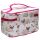Mopps Mopshond - Beautycase Toilettas met rits & handvat
