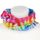 Regenboog Tie Dye Colsjaal Nekwarmer Snood