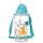 Zeedieren Duurzame BPA-vrij 450ml  Kinder Waterfles Rietje 
