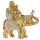 Zittend Glitter Olifant Chinese Lachende Boeddha 