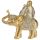 Zittend Glitter Olifant Chinese Lachende Boeddha 