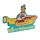 Beatles Yellow Submarine Design Gelicentieerde Bedrukte Klok