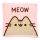 Pusheen de Kat Compacte Reishanddoek