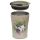 Kim Haskins Cat in plant pot Green RVS Heet & Koud Thermosbeker 300ml