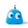 Relaxeazzz Pac-Man Blauw Geest Rond Reiskussen & Slaapmasker