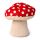 Paddestoel Deurstopper