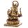 Goud & Rood Ganesh Beeld 14cm