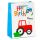 Happy Birthday Kleine Tractortjes  - Cadeautasje Medium