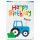 Happy Birthday Kleine Tractortjes  - Cadeautasje Medium