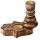 Hamsa Mangohout Backflow Wierookhouder