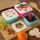 Set 3st Lunchbox S/M/L -Tropische Flamingo