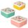 Set of 3 Lunch Box Snack Pots M/L/XL - Vlinder
