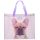 Franse Bulldog WOOF Duurzame Shopper Tas
