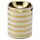 Eden Metallic Goud Streep Keramiek Mini Geurbrander - Small