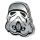 The Original Stormtrooper Helm Emaille Button Badge