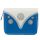 Volkswagen Busje VW T1 Blauw Rondrits Portemonnee - Small