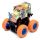 Graffiti Schoolbus 4x4 Roterende Stunt Monster Truck