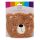 Teddybeer Rond Pluche Magnetron Heatpack Lavendel Tarwe