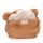 Teddybeer Rond Pluche Magnetron Heatpack Lavendel Tarwe