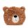 Teddybeer Rond Pluche Magnetron Heatpack Lavendel Tarwe
