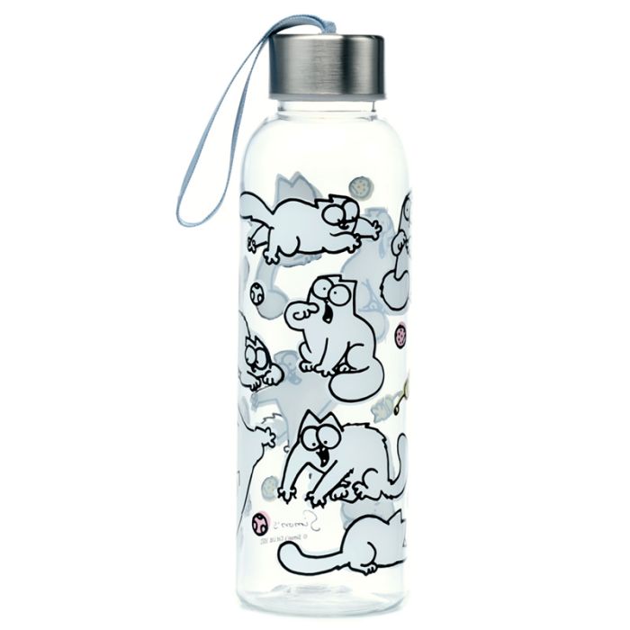 Simon's Cat 2021 500ml Ecozen BPA-vrij Waterfles Metalen Dop