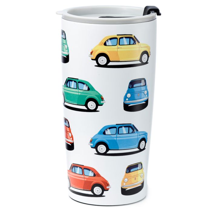 Retro Fiat 500 Heet & Koud Thermosbeker 500ml