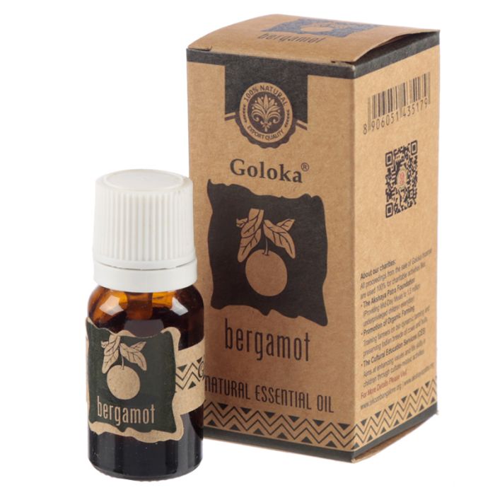 Goloka Bergamot Natuurlijke Etherische Olie 10ml