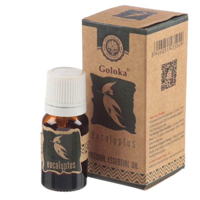 Goloka Eucalyptus Natuurlijke Etherische Olie 10ml