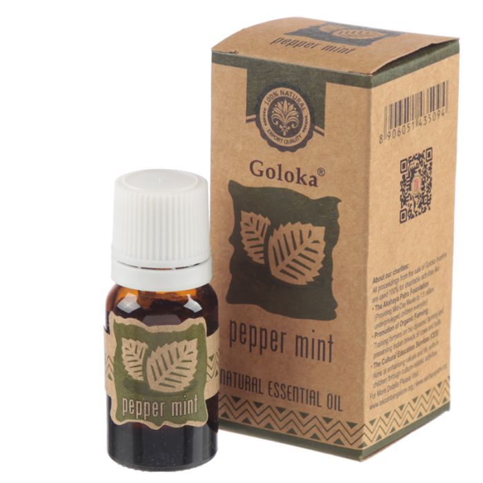 Goloka Pepermunt Natuurlijke Etherische Olie 10ml