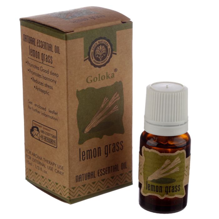 Goloka Citroengras Natuurlijke Etherische Olie 10ml
