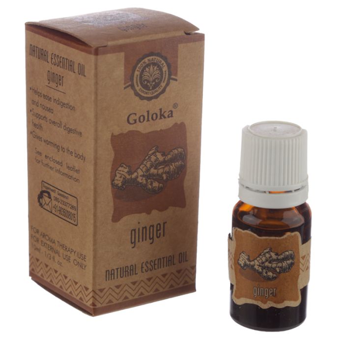 Goloka Gember Natuurlijke Etherische Olie 10ml