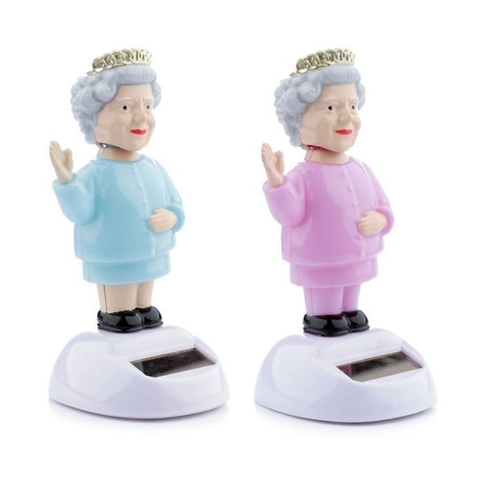 Koningin Elizabeth Zonnecel Solar Pal Figuur
