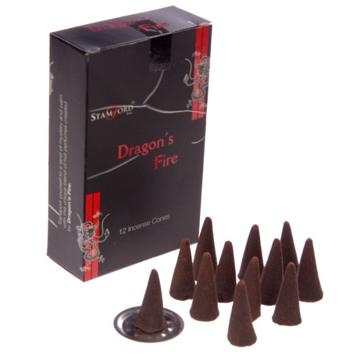 Dragons Fire 37180 - Stamford Black Wierook Kegels