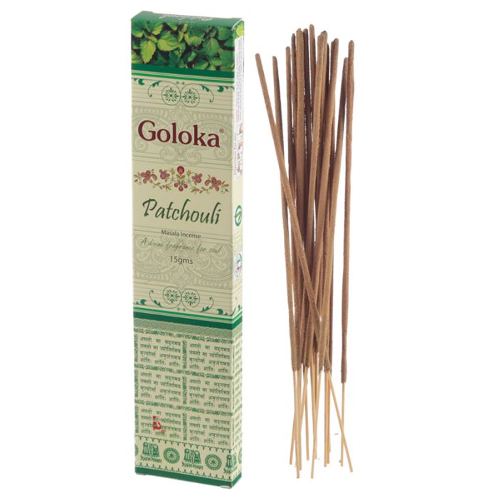 Patchouli - Goloka Masala Wierook Stokjes