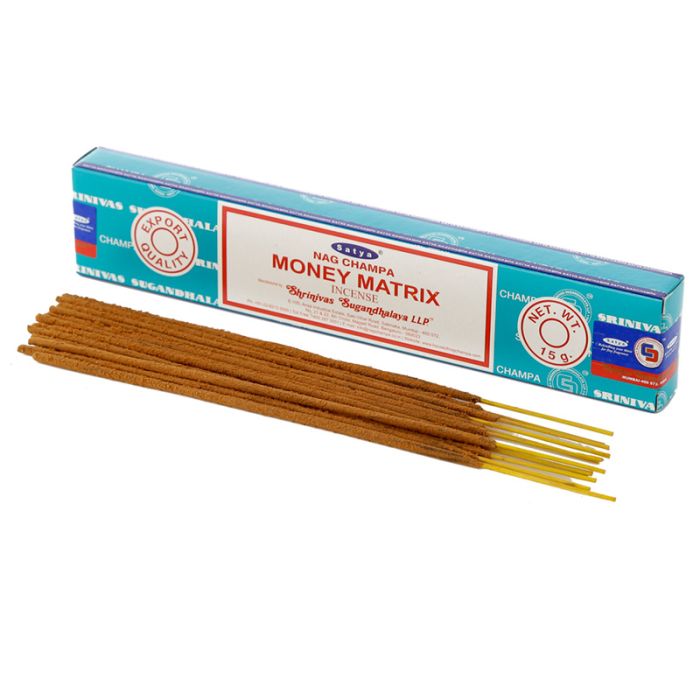 01409 VFM Geld Matrix - Satya Nag Champa Wierook Stokjes