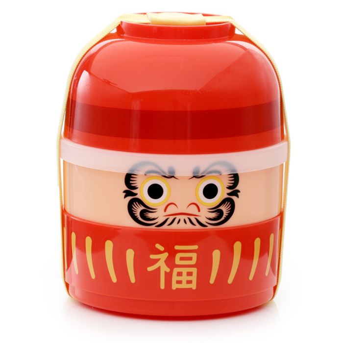 Japanse Daruma - Gestapelde Ronde Bento box Lunchtrommel