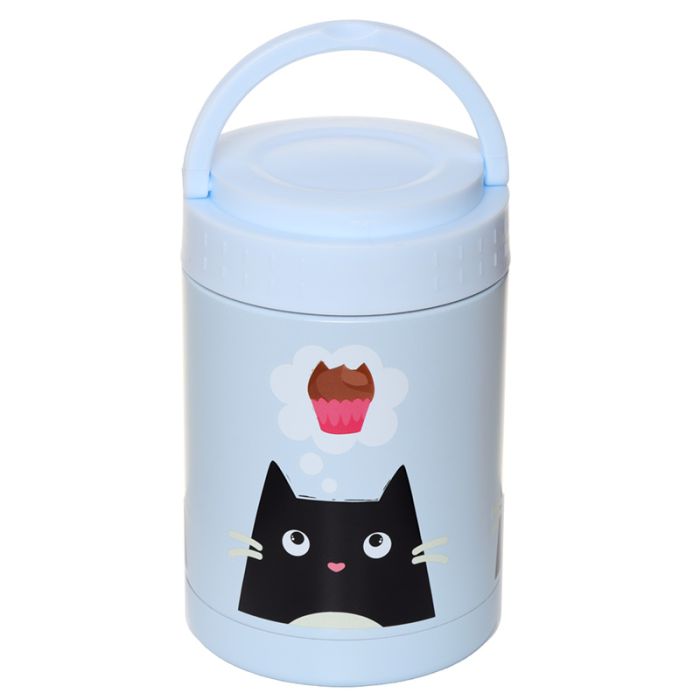 Feline Fine Kat - Thermos Lunch Heet & Koud Lunchpot 500 ml