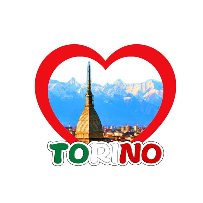 Torino Mole 3D Zee & Strand Souvenir Magneet 