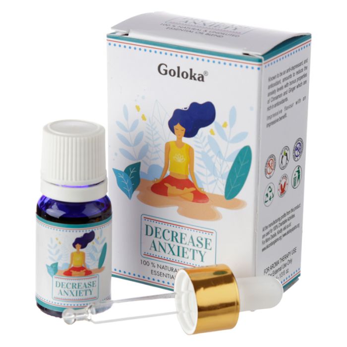 Kalmeert Zenuwachtigheid - Goloka Etherische Olie Mix 10ml