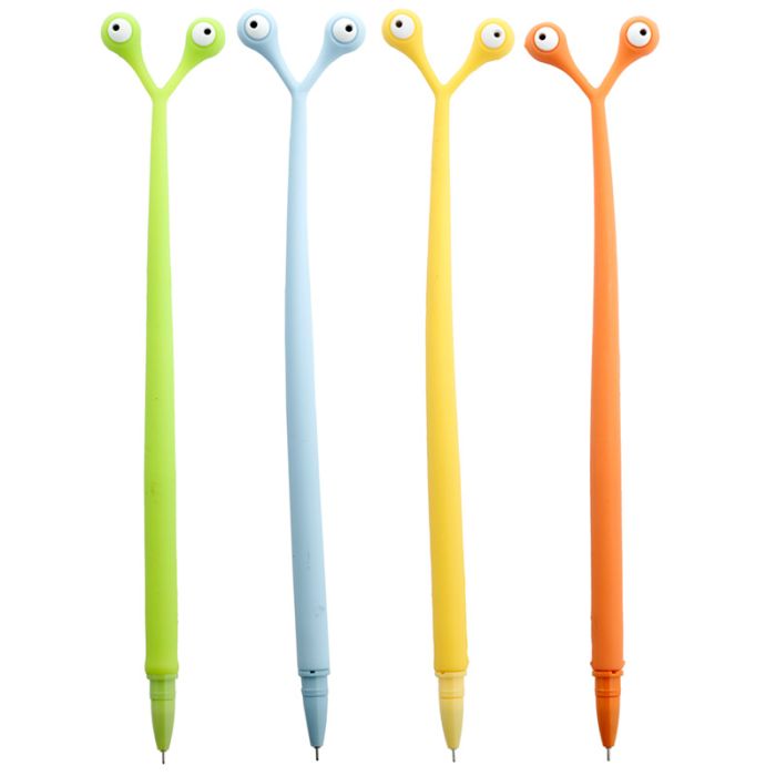 Monstarz Monster Ogen Fijnschrijver Pen - Zwart