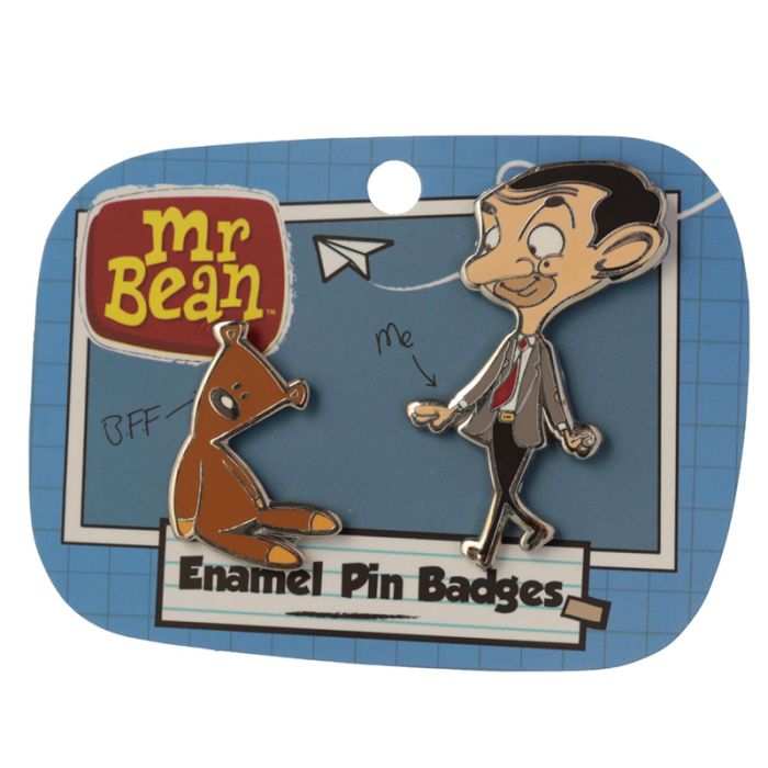 Mr. Bean Emaille Button Badge