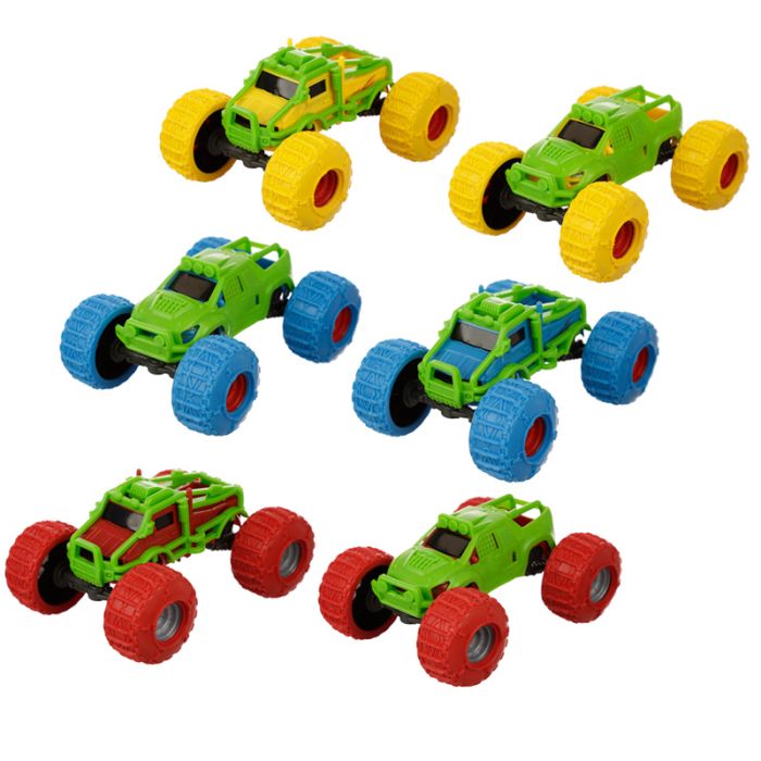 Doe-het-zelf Free-Wheel Monster Truck