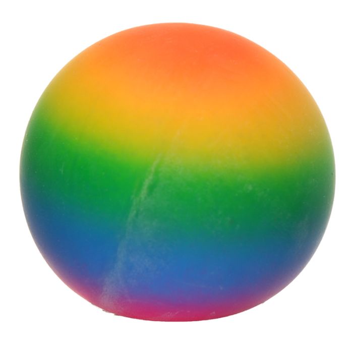 Regenboog Knijp Speelgoed Stress Ball 7cm