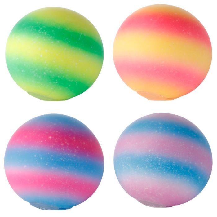 Galaxy Knijp Speelgoed Planeet Stressbal 9 cm