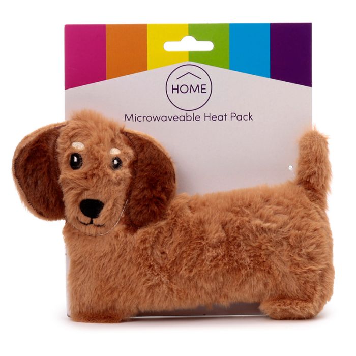 Worstehond Magnetron Heatpack Lavendel Tarwe