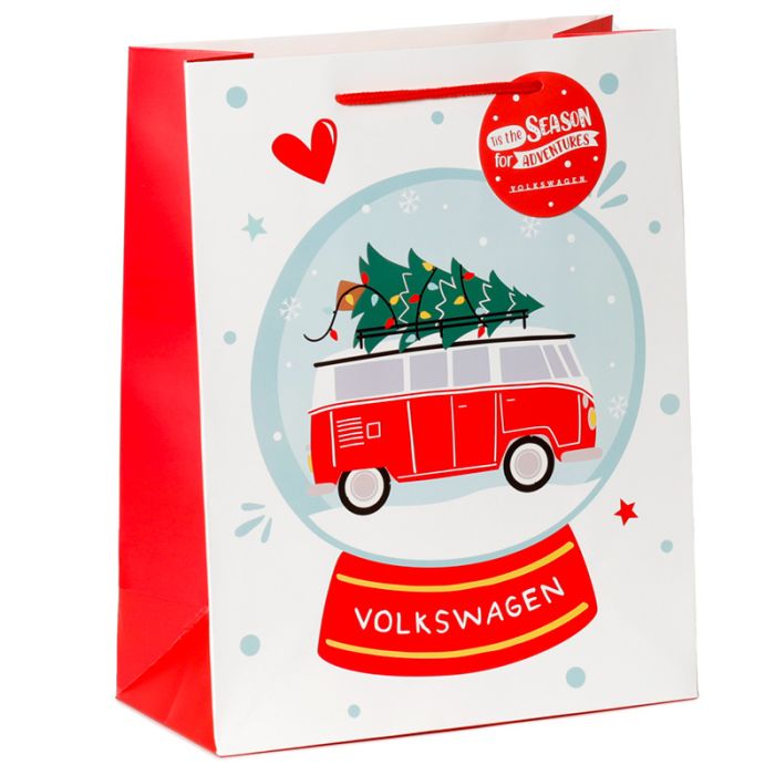 Kerstmis VW Busje T1 - Cadeautasje Large