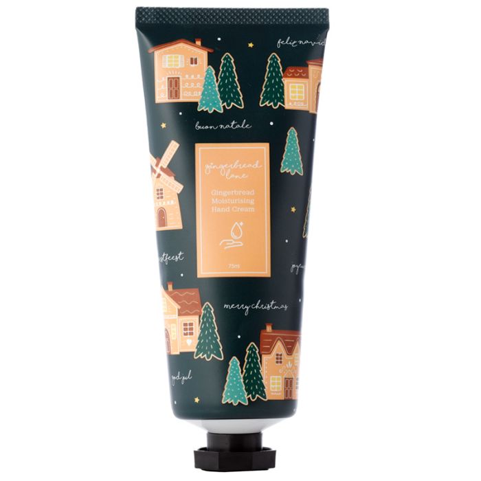 Kerstmis Ginger Lane Hydraterende Handcreme 75ml - Gemberkoek