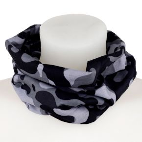 Grijze Camouflage Colsjaal Nekwarmer Snood